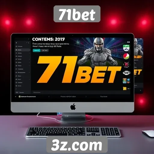Avaliação da interface e usabilidade do site 71bet
