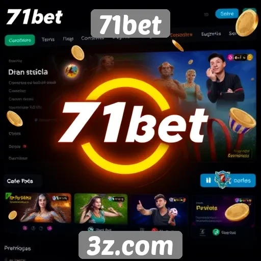 Explorando a interface do usuário da 71bet