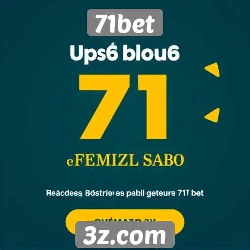 Bônus e promoções disponíveis no site 71bet
